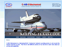 Tablet Screenshot of c-air-s.com
